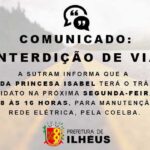 Comunicado interdição princesa Isabel