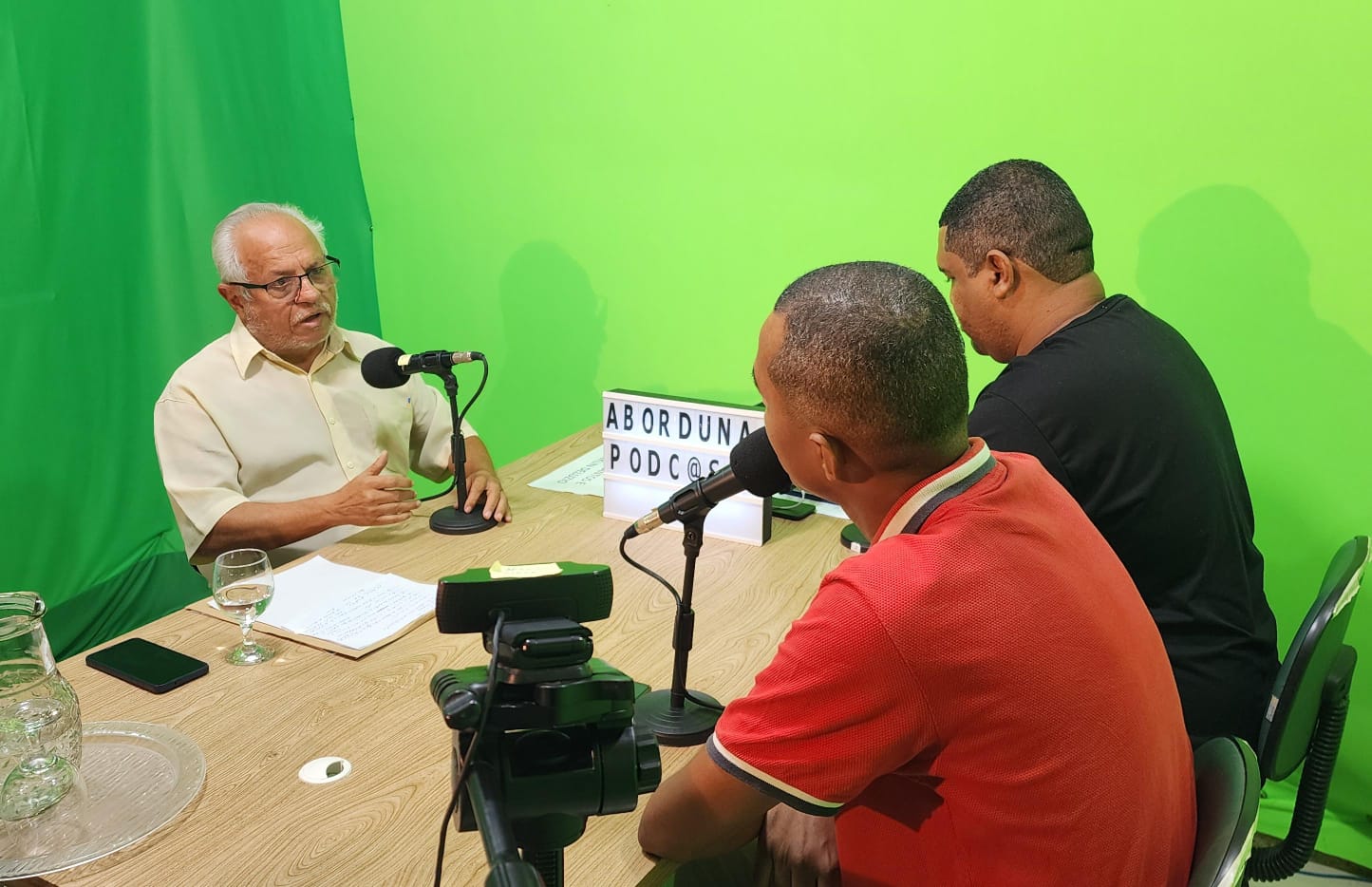 Aborduna Podcast Franklin Deluzio Rafael e Paulo Carqueija