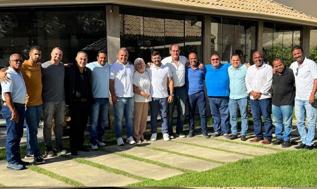 valderico junior e reunião com os vereadores eleitos