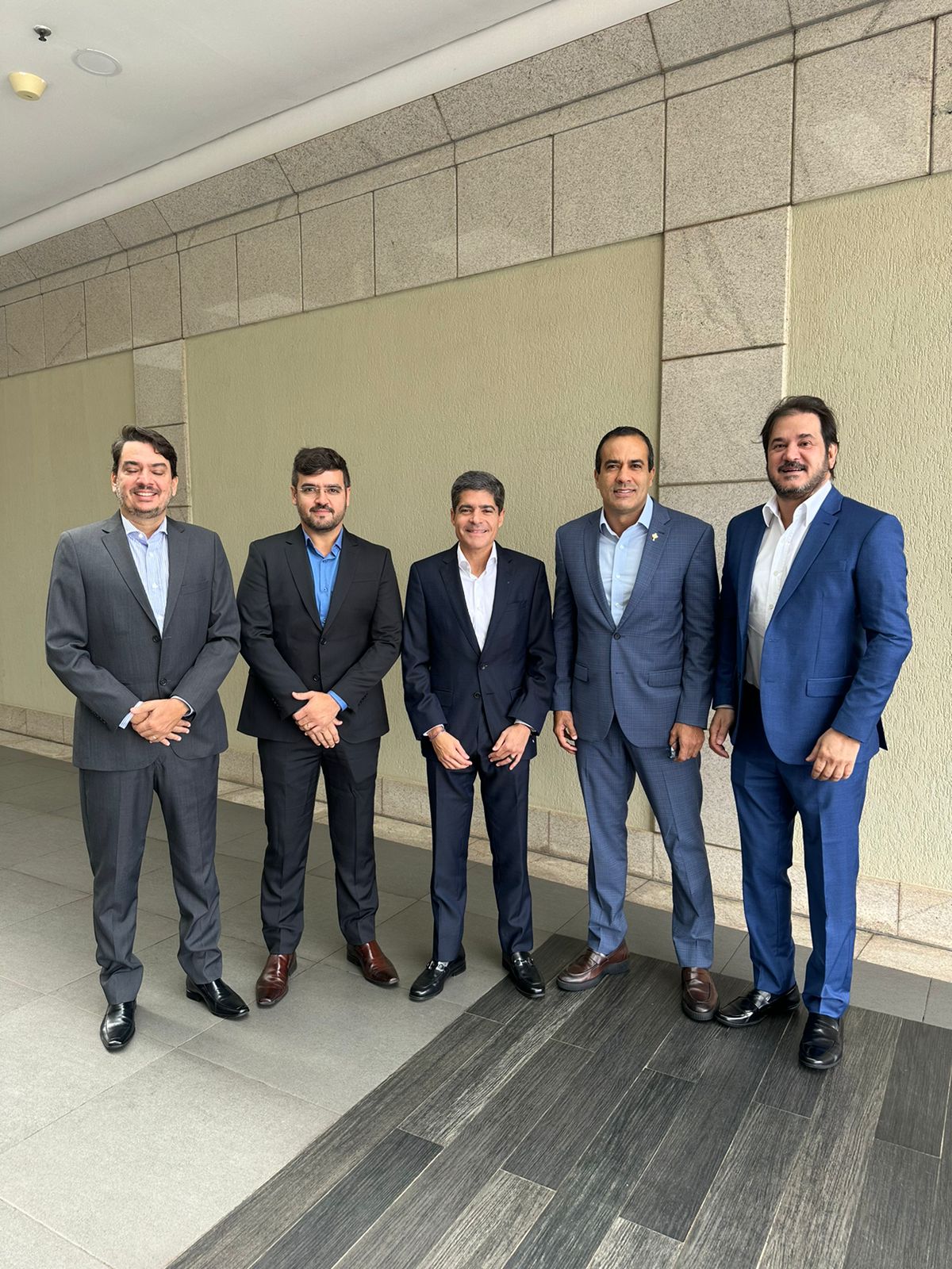 ACM neto, bruno reis, valderico junior e pedro tavares
