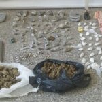 Drogas Imagens de todos os itens apreendidos pelo trio de suspeitos | Foto: Reprodução / 68ª CIPM