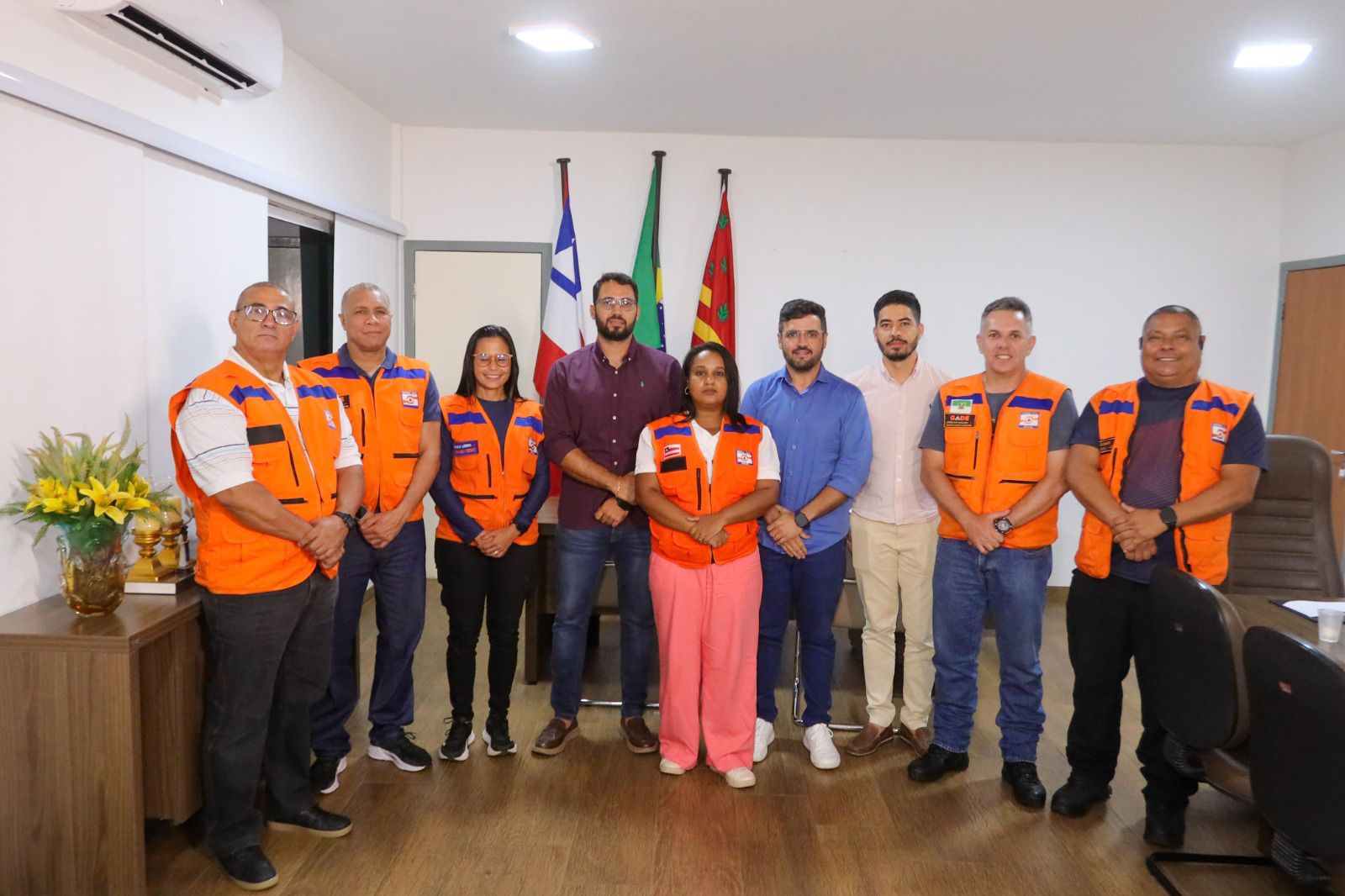 Defesa civil nacional e Valderico Junior