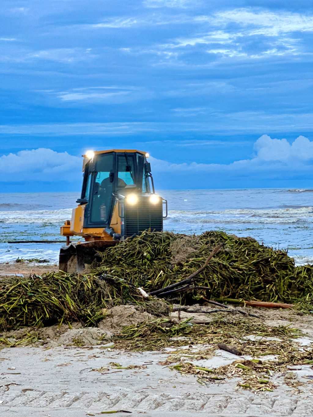 limpeza das praias baronesas