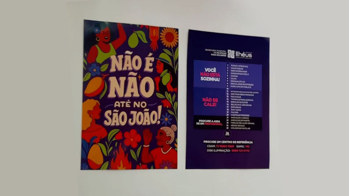 Não é não campanha das mulheres