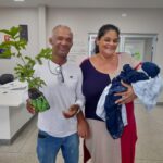 Puérpera recebem mudas de pau brasil no materno infantil