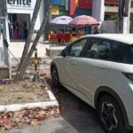 Suposto roubo de energia carro elétrico