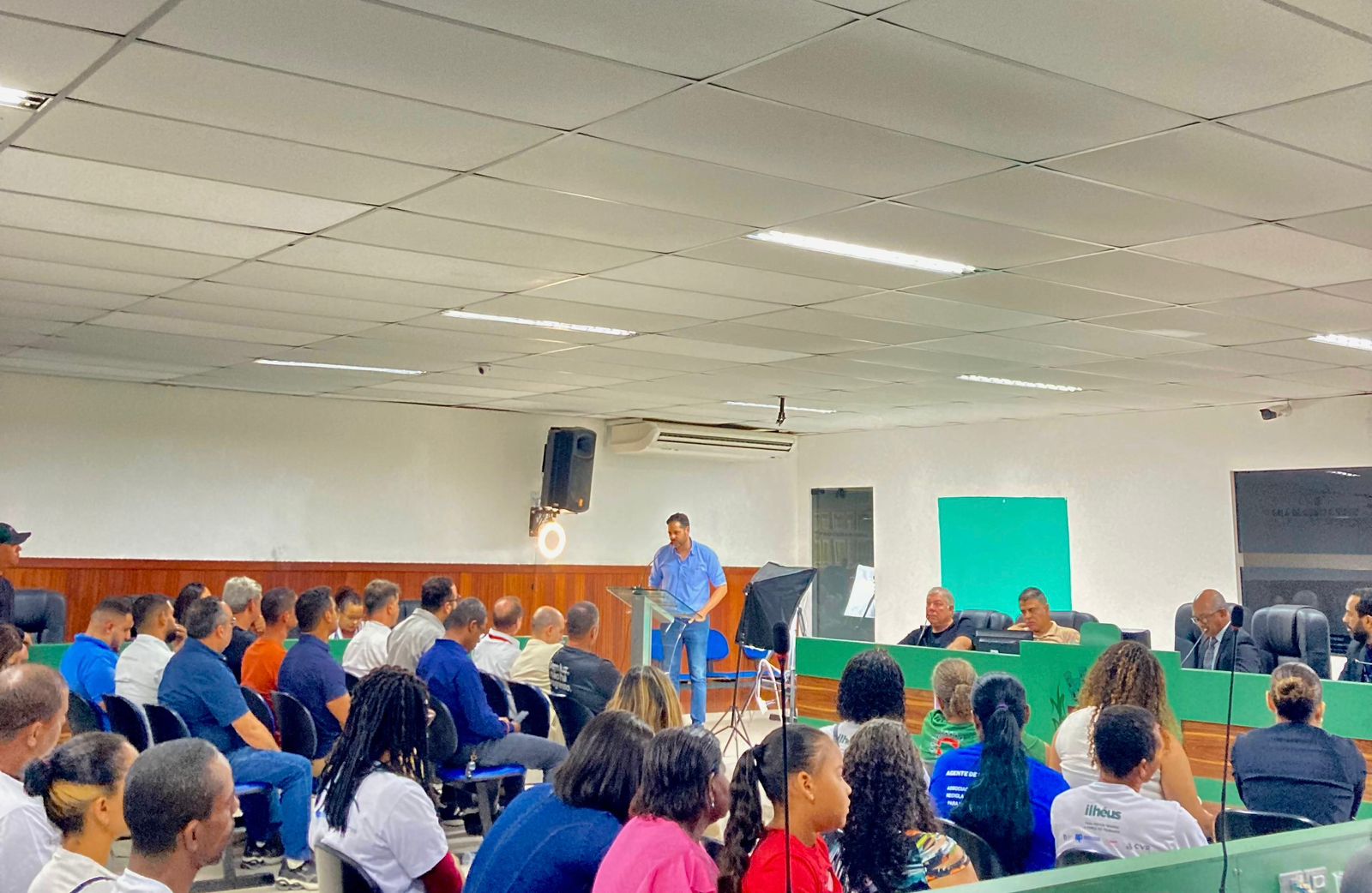 Camara de vereadores sobre fiação