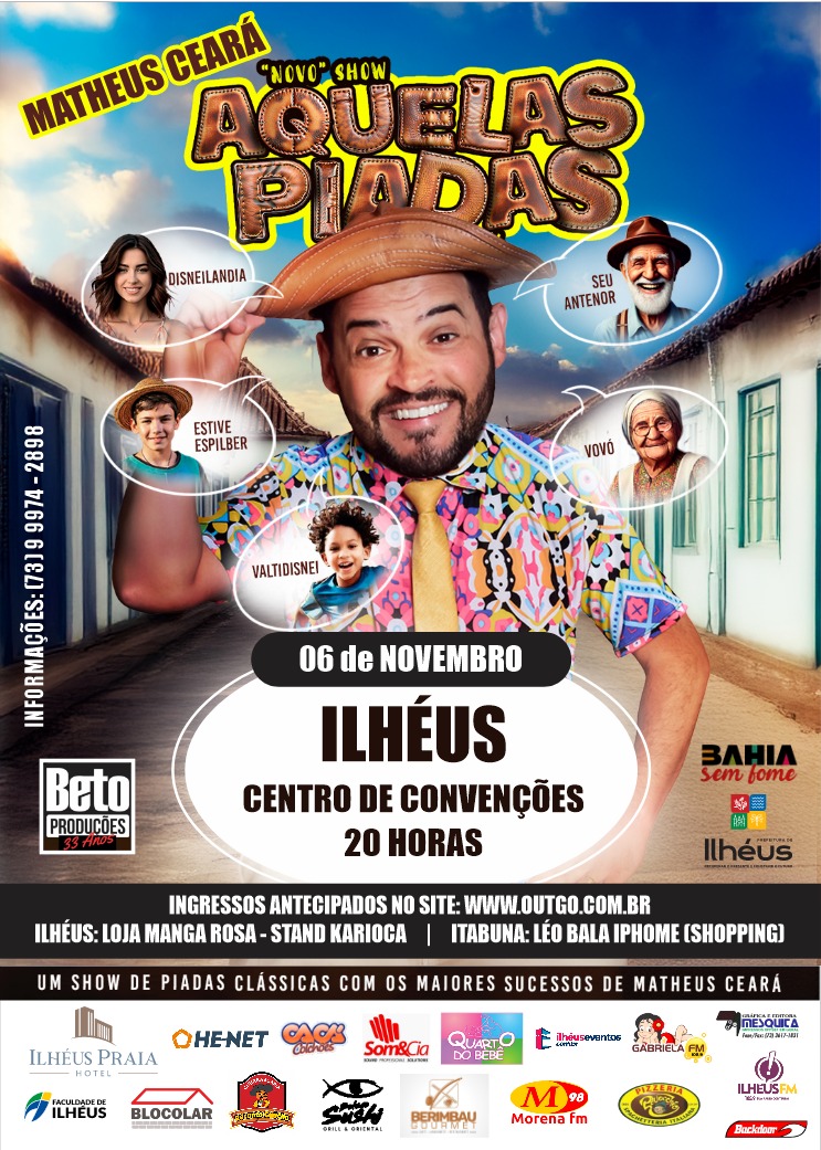 Matheus ceará evento Ilhéus