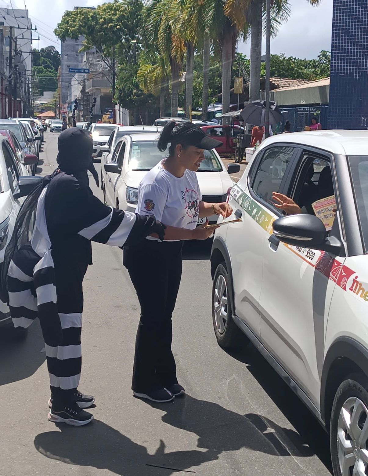 Ação educativa combate a dengue