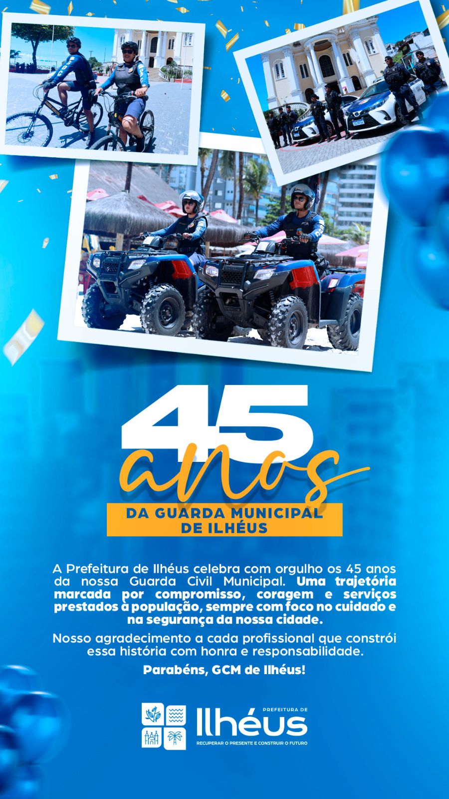 Aniversário da guarda municipal