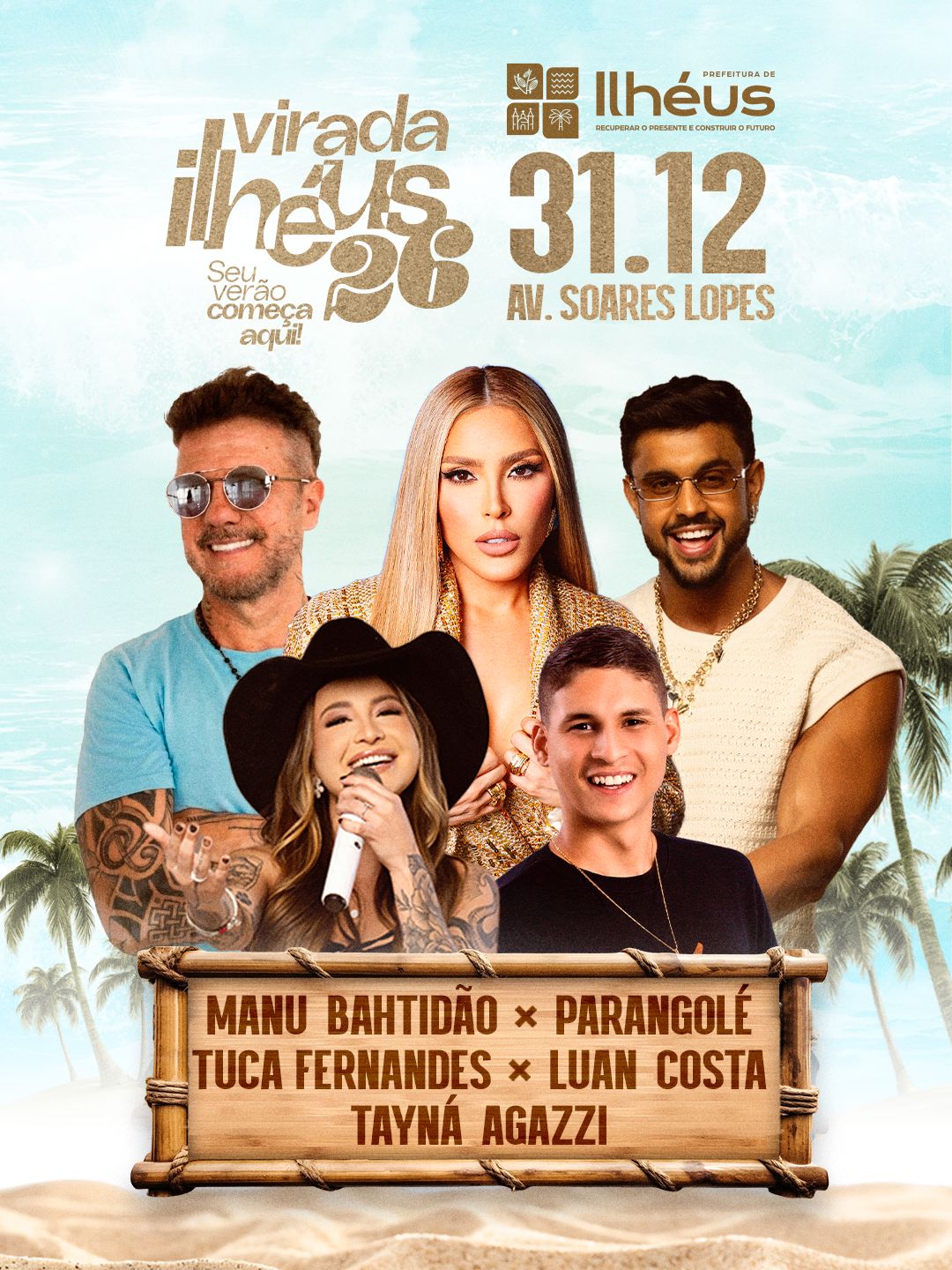 Tuca Fernandes virada Ilhéus