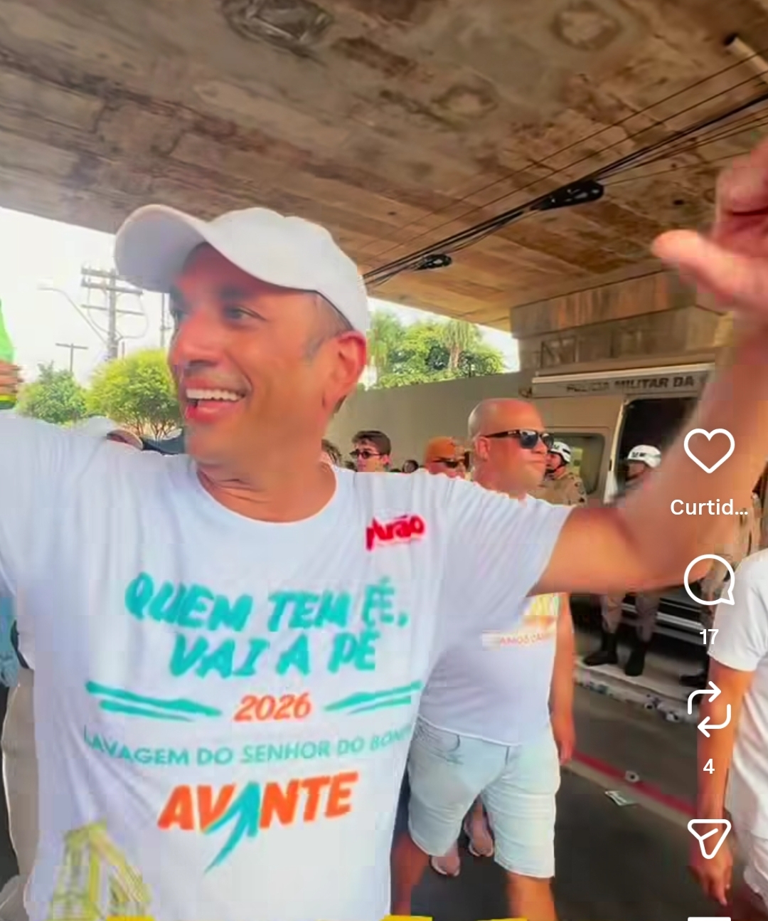 Marão na lavagem do bomfim