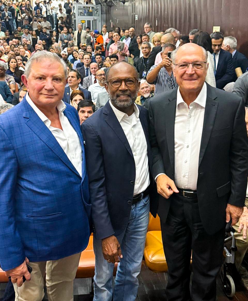 Bebeto Galvão e Geraldo Alckmin