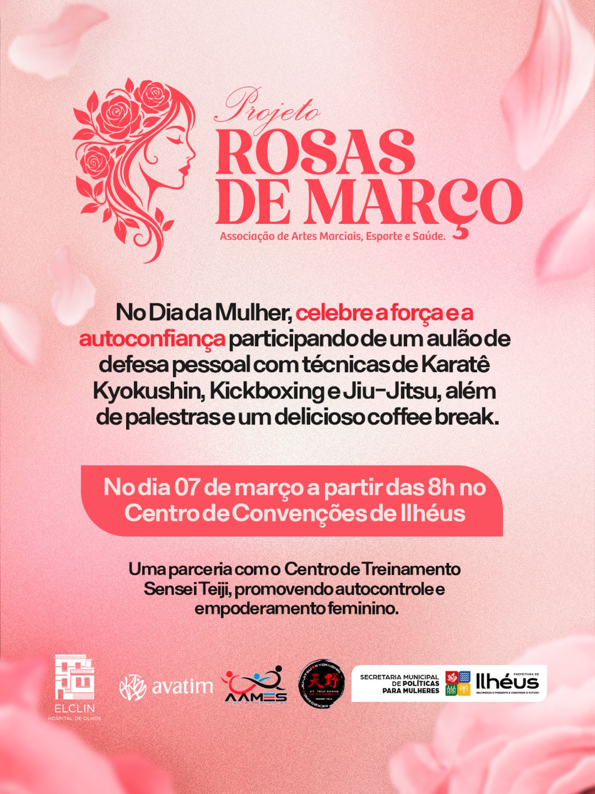 Curso defesa pessoal para mulheres