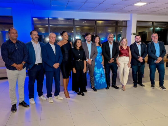 Prefeito valderico e CDL