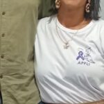Meire da associação de Fibromialgia