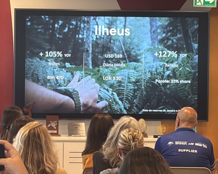 Crescimento turismo Ilhéus