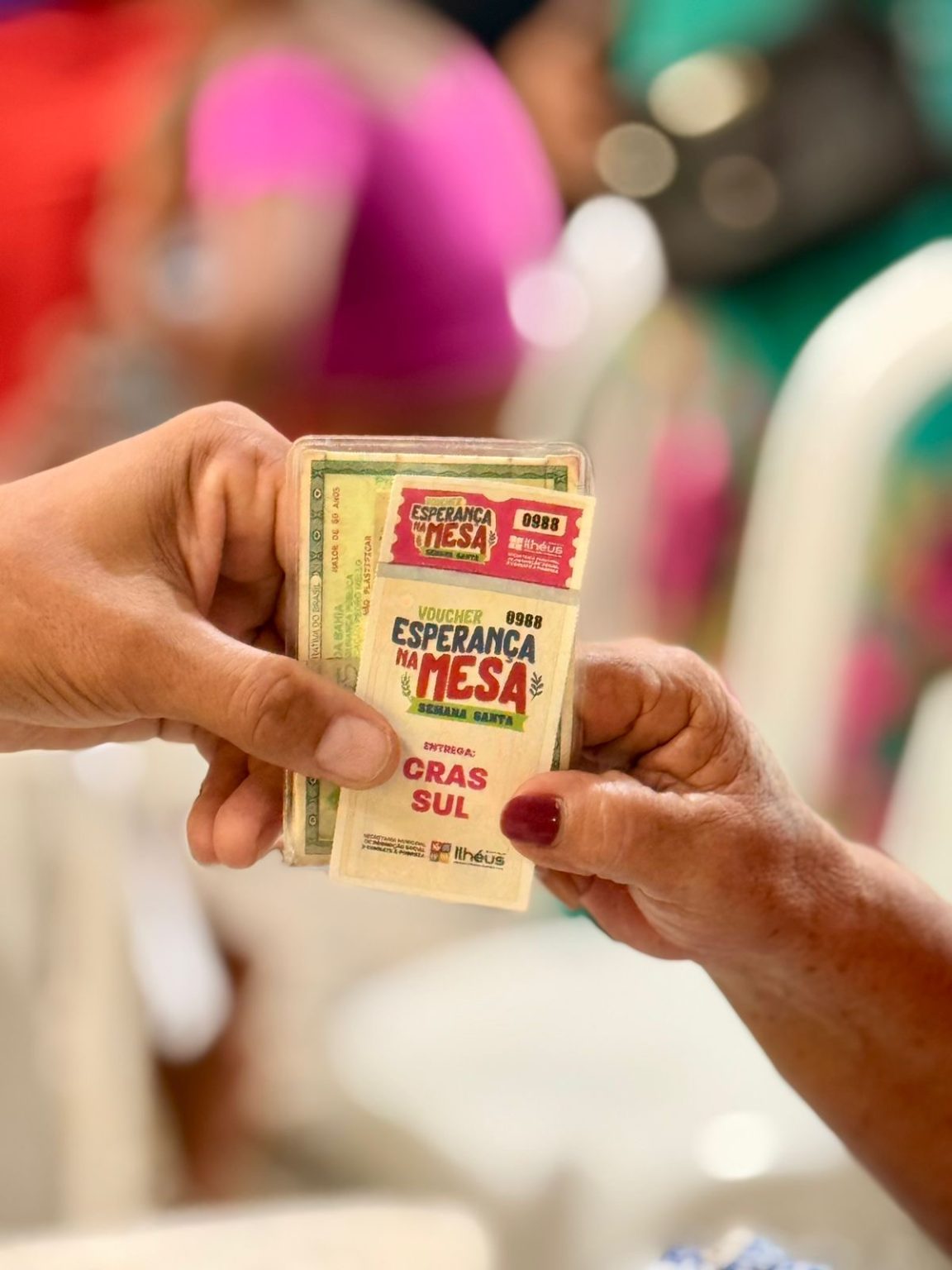Semana Santa entrega de peixe