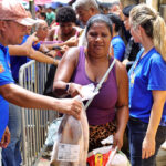 Entrega de Peixes semana santa