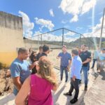 Salobrinho prefeitura construção de quadra poliesportiva