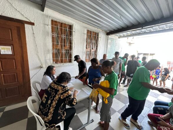 Entrega cesta básica Itariri