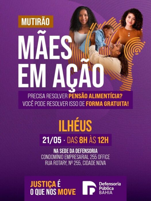 Mães m ação defensoria pública