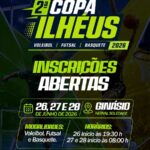 Copa voleibol, basquete e futsal