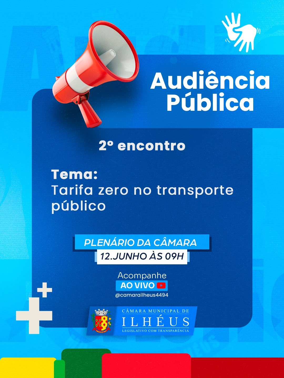 Audiência pública transporte público tarifa zero