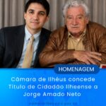 Camara de Ilhéus título Jorge Amado