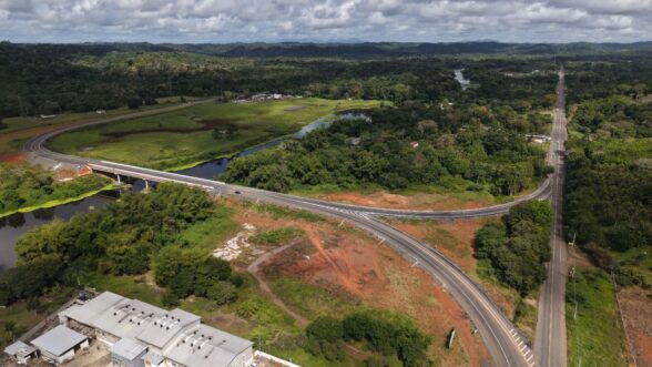 _*Sistema Viário da BA-649. Foto: Zé Drone*_