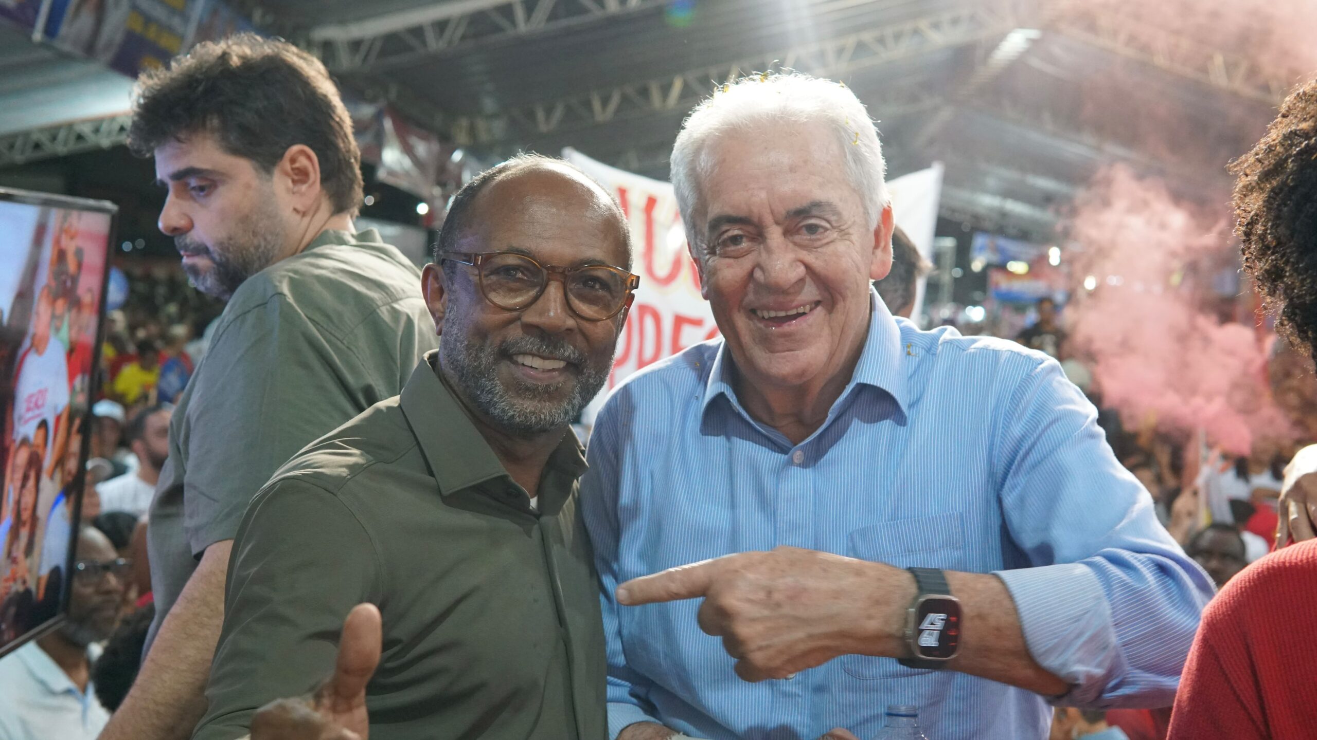 Bebeto Galvão e Otto Alencar