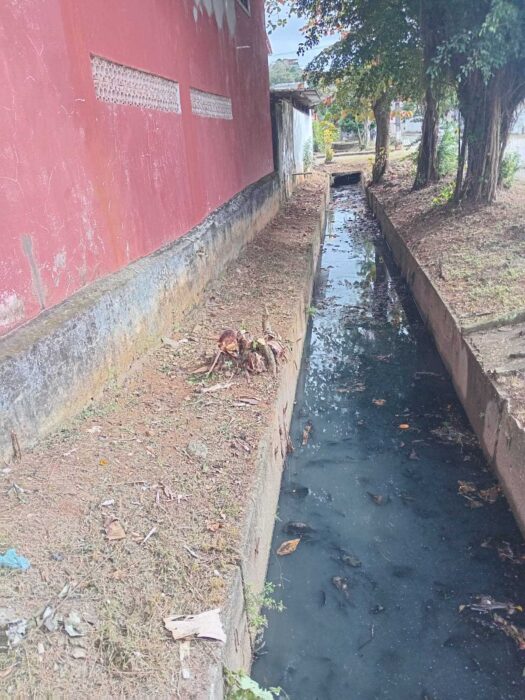 Desobstrução do canal do hérnani Sa