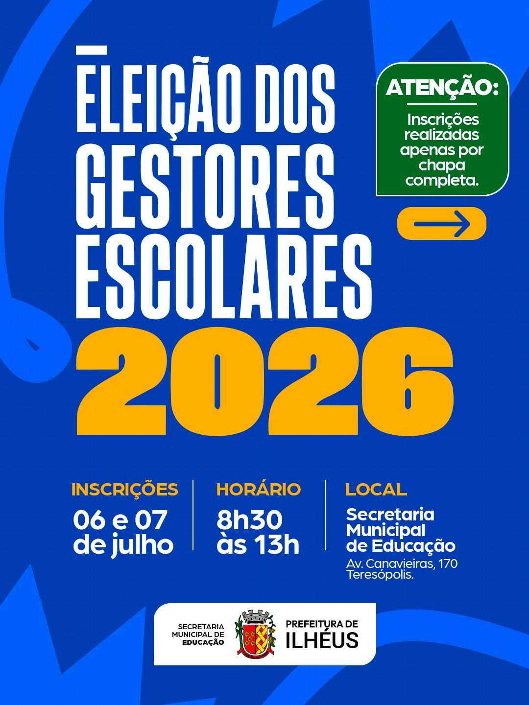 eleição de diretores gestores escolar