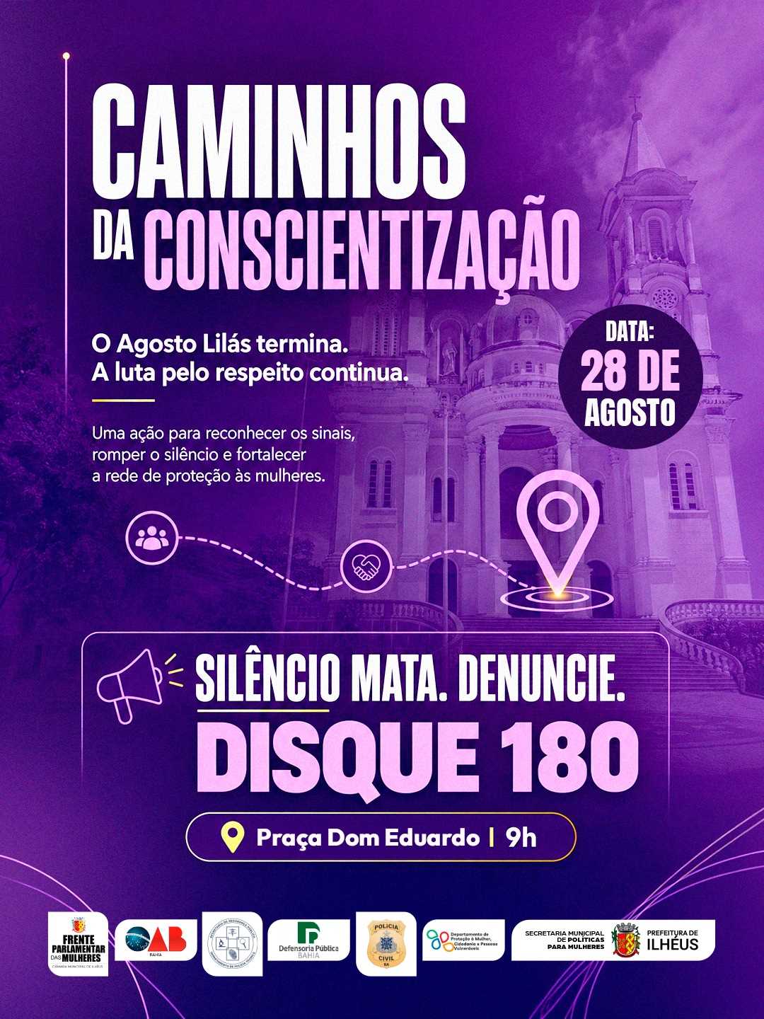 Agosto lilás