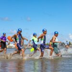 Triathron esporte natação
