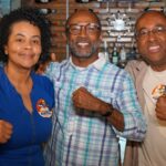 Bebeto e coronel Serpa