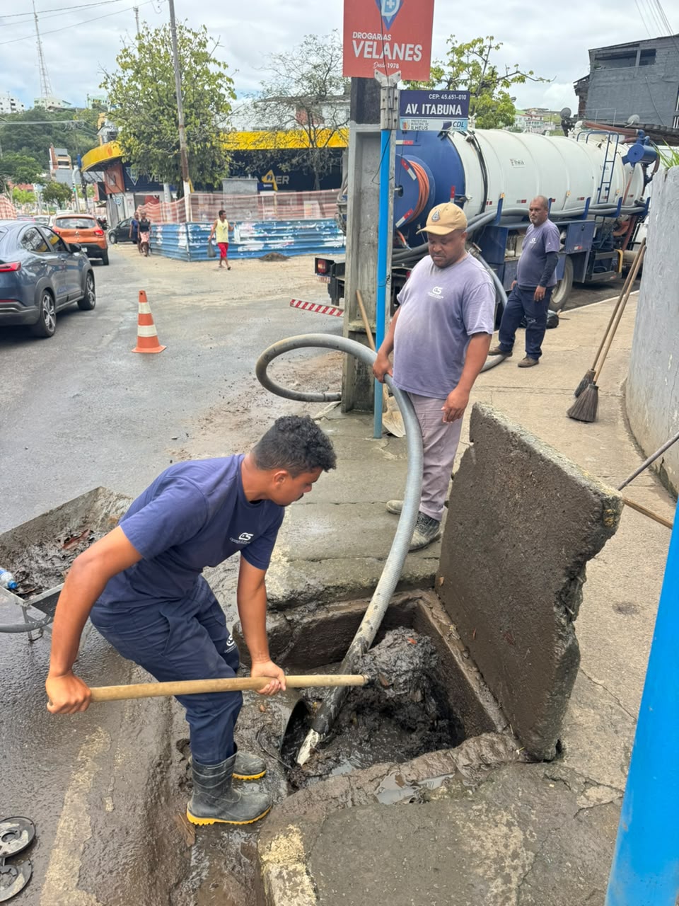 Limpeza bueiros ilhéus