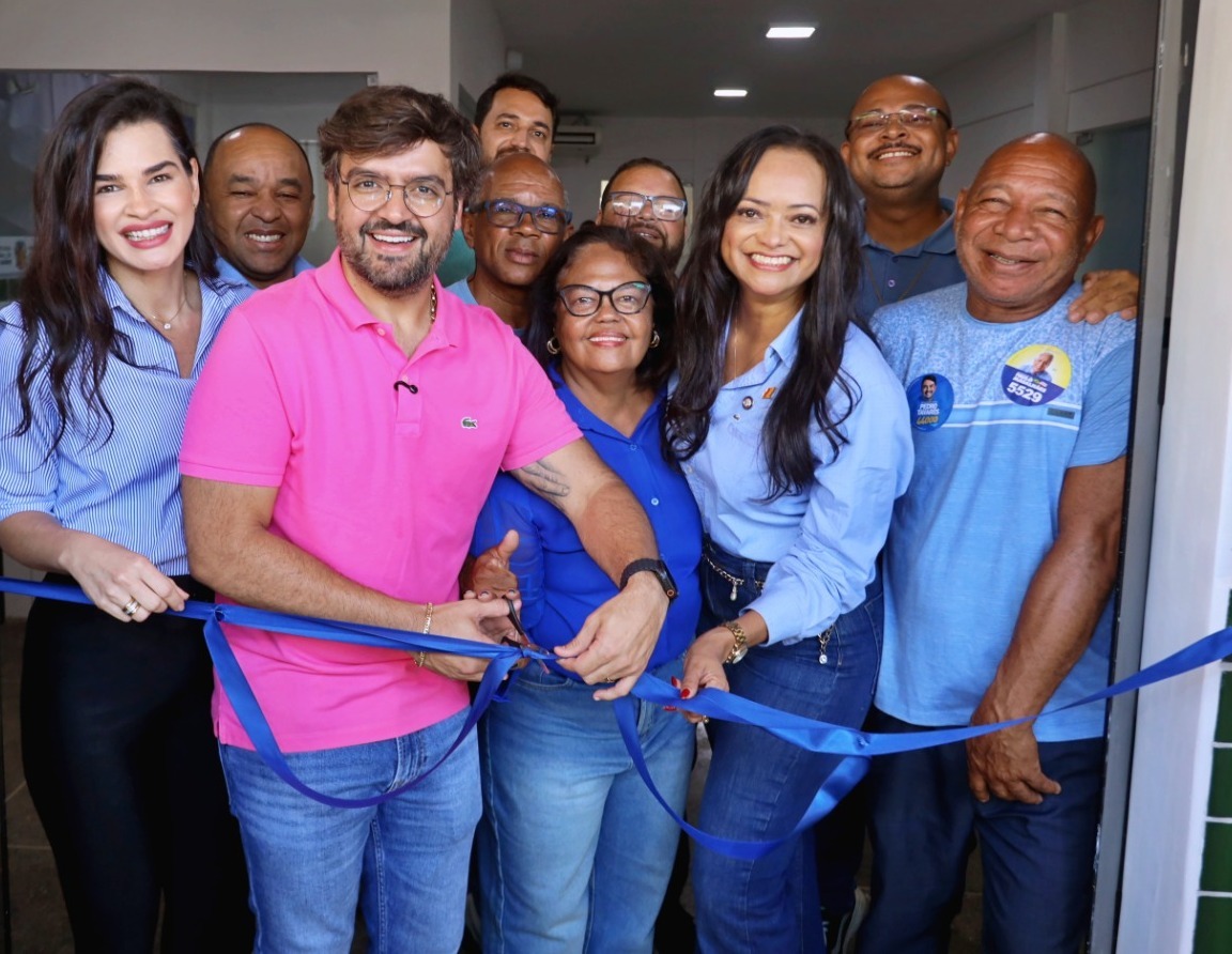 Inauguração do São Miguel Valderico Júnior e SONILDA SANTANA Mello