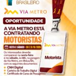 VIAMETRO emprego motorista